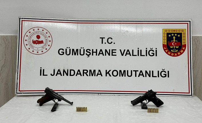 Şiran’da jandarma ekipleri ruhsatsız silahlara geçit vermiyor